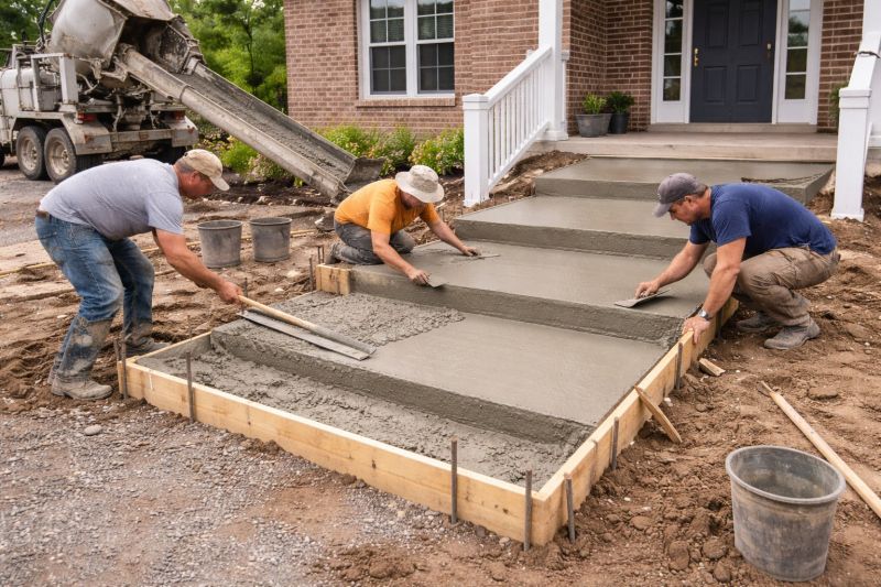 Concrete Ramp Installation in Sacramento, CA