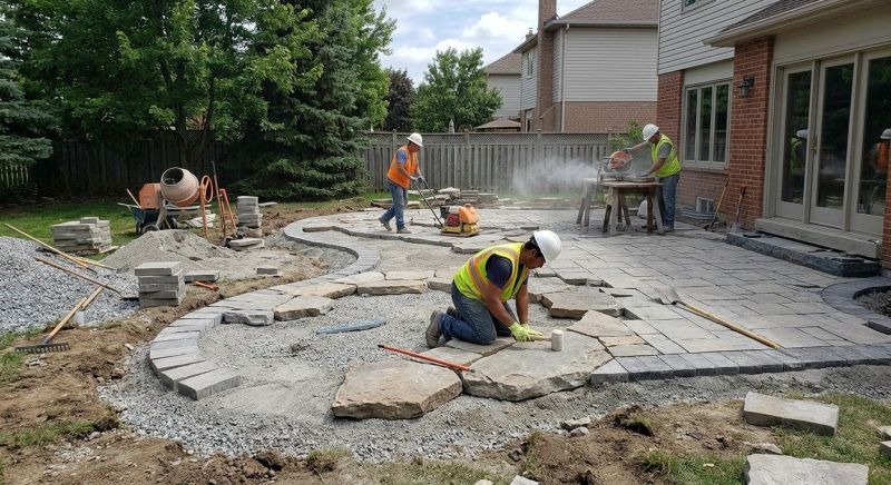 Patio Hardscaping in Fairfield County, CT